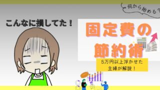 たったコレだけ！３大固定費の見直しで毎月5万円以上の節約に成功した主婦がやったことを暴露します
