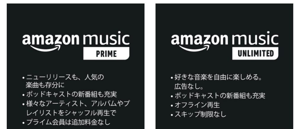 2025年最新版 AmazonMusic Amazonプライム会員 特典