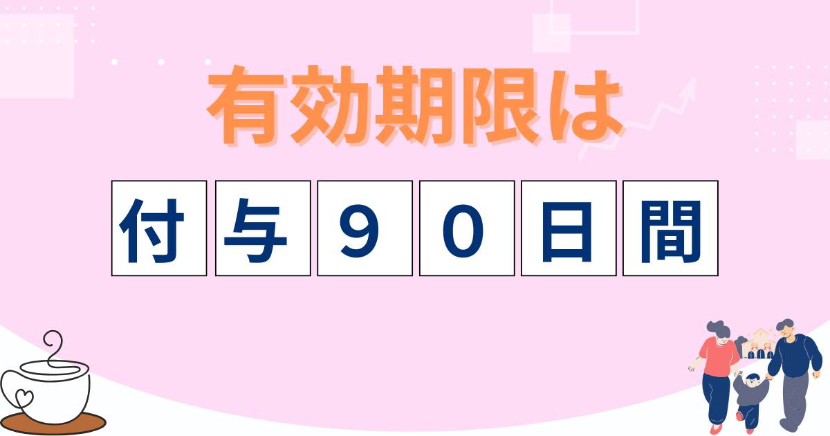 3000円分もらえるキッズライン紹介クーポンは有効期限が付与日から90日間