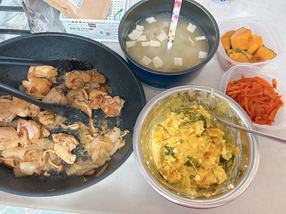 キッズライン家事代行で作り置きを初利用、ヘルシーな作り置き料理の一覧